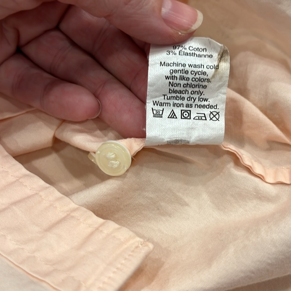 J.Crew Haberdashery Fitted Button Down Shirt Powder Pink XS‎ - Picture 11 of 12